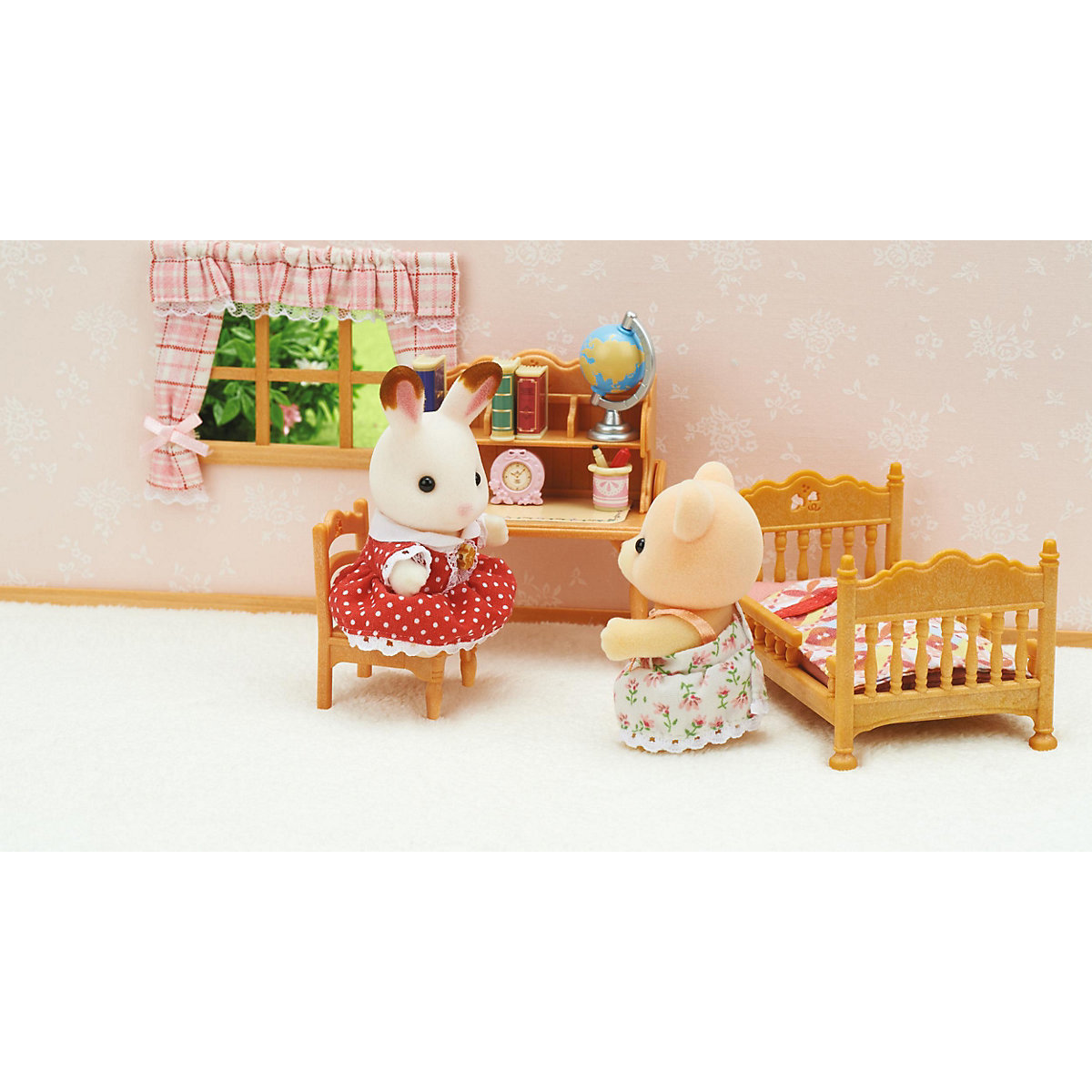 Sylvanian Families Landhaus Kinderzimmer mit Stockbett