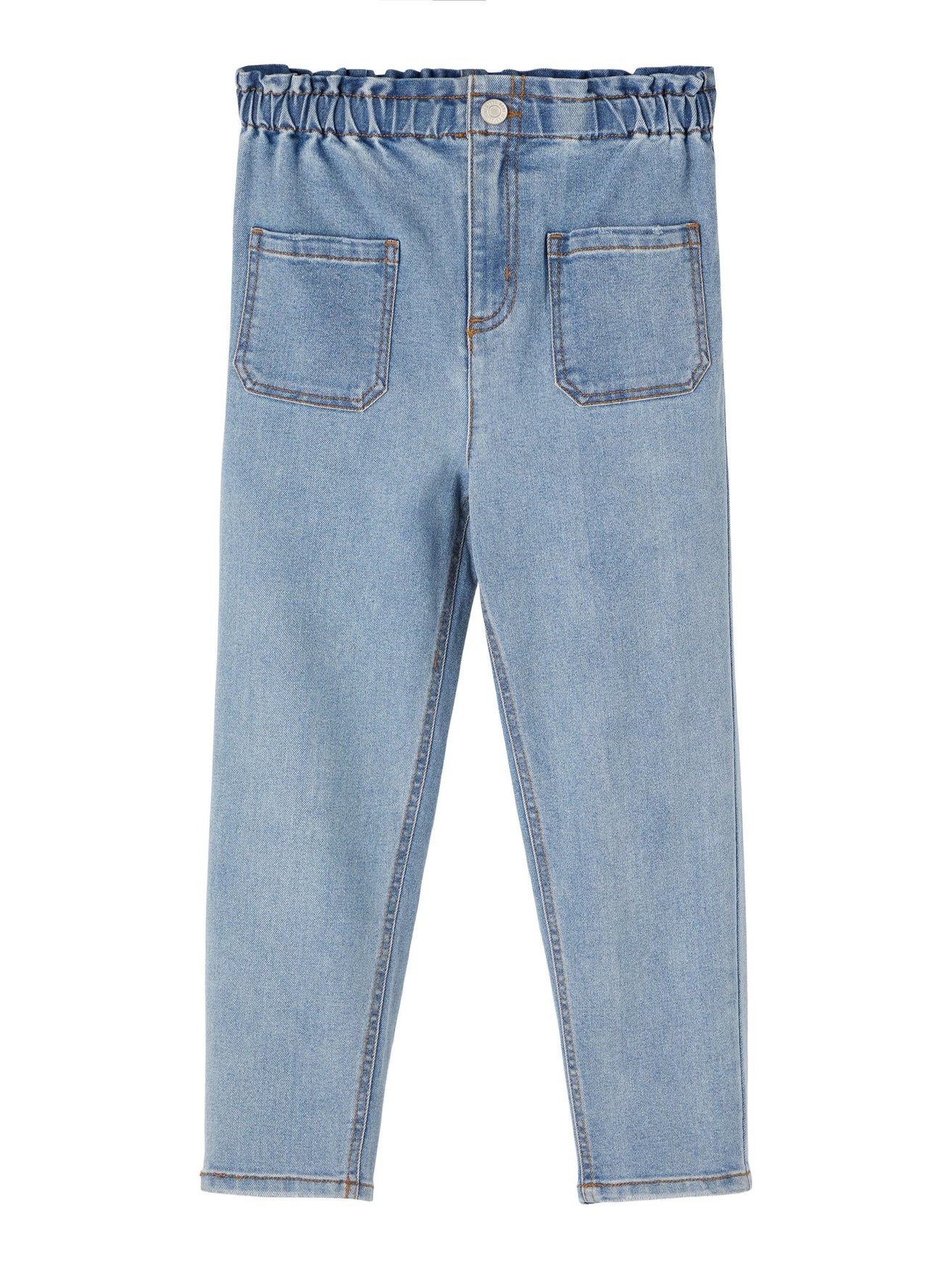 Name It Regular-fit-Jeans Stretch Jeans Gerade Bleached Denim Pants NKFBELLA (1-tlg) 6482 in Hellblau