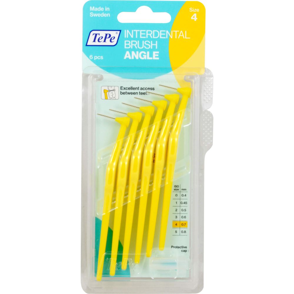 TEPE Angle Interdentalbürste 0.7mm gelb