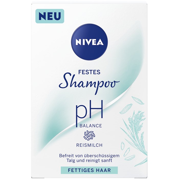 Festes Shampoo Reismilch für fettiges Haar