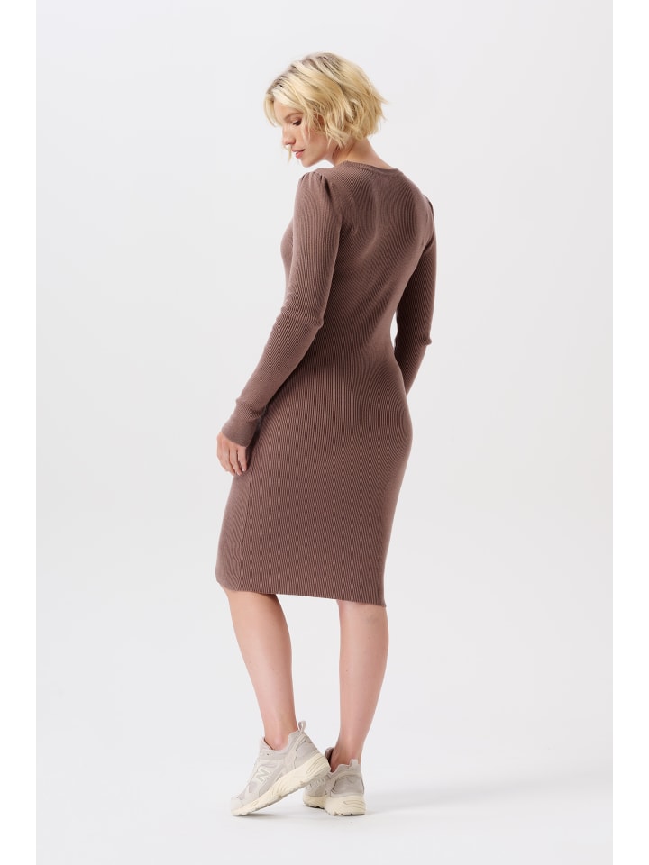 Noppies Kleid Vena in Deep Taupe günstig kaufen