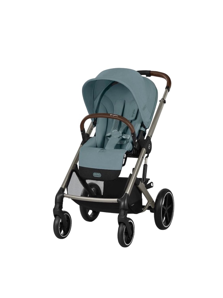 Cybex Cybex Balios S Lux Kinderwagen - Farbe: Stormy Blue / Gestell Taupe günstig kaufen onesize