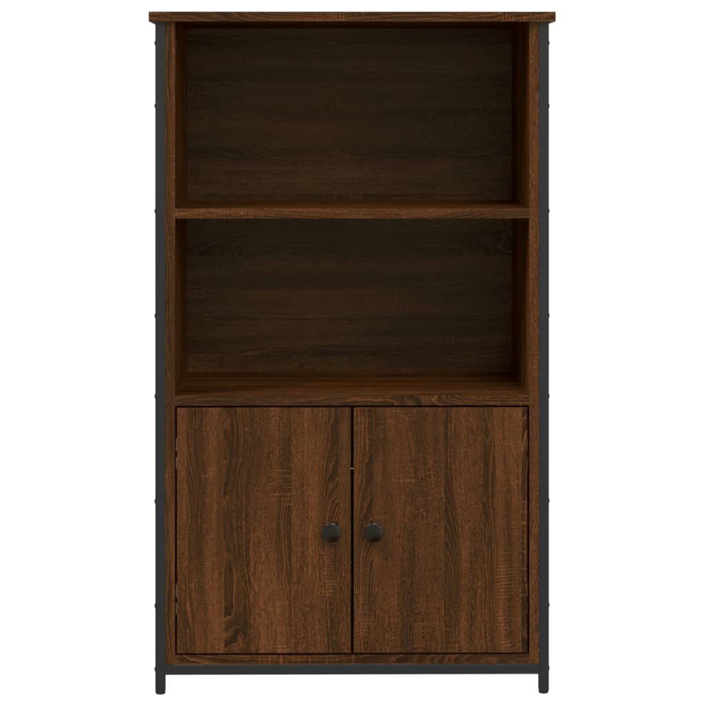 vidaXL Anrichte Highboard Braun Eichen-Optik 62x32x103,5 cm Holzwerkstoff