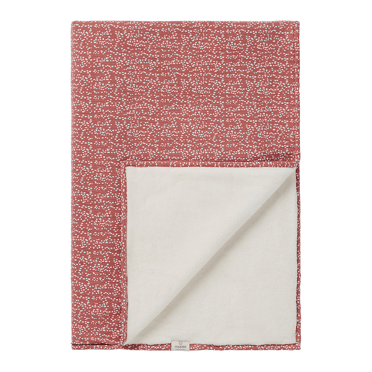 Decke Für Das Bettchen Teddy Fancy Dot 100X140 Cm Moltontücher
