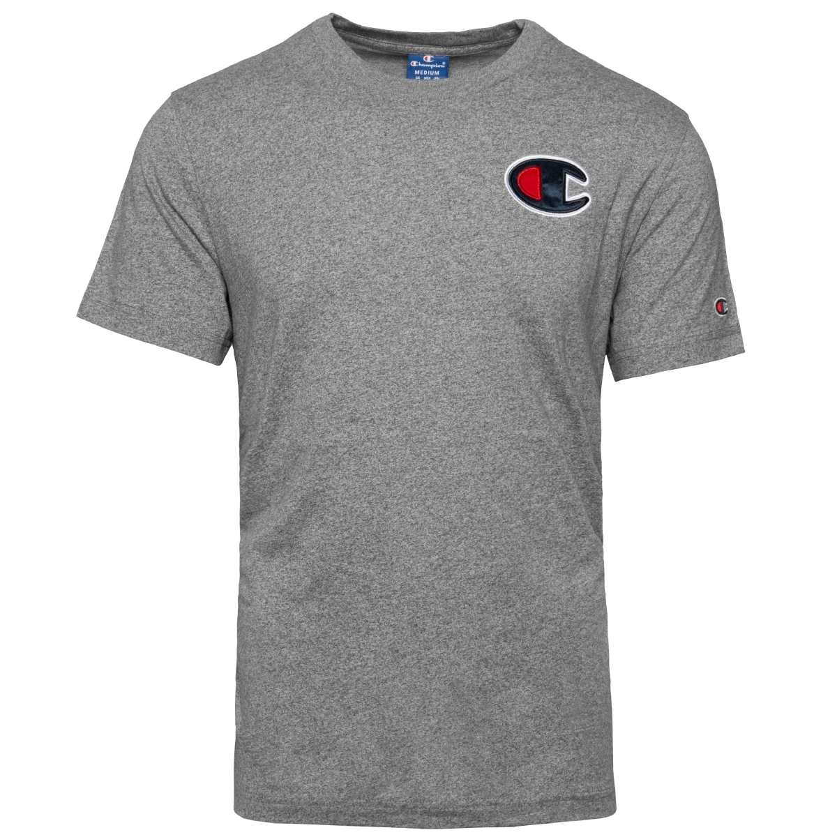 Champion Crewneck T-Shirt grau