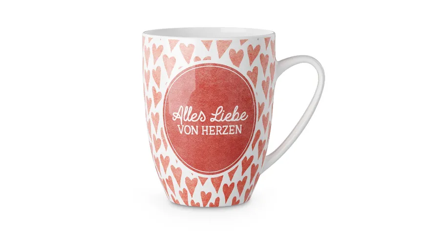 Geschenk für Dich Becher Alles Liebe von Herzen 0,25l