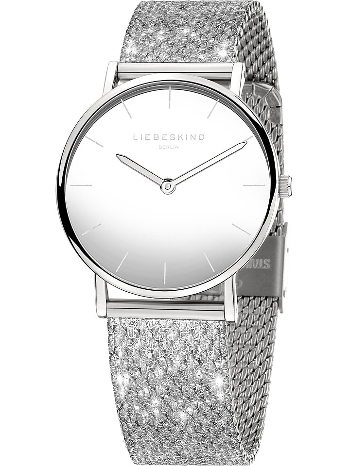 Liebeskind Quarzuhr in Silber/ Weiß günstig kaufen onesize