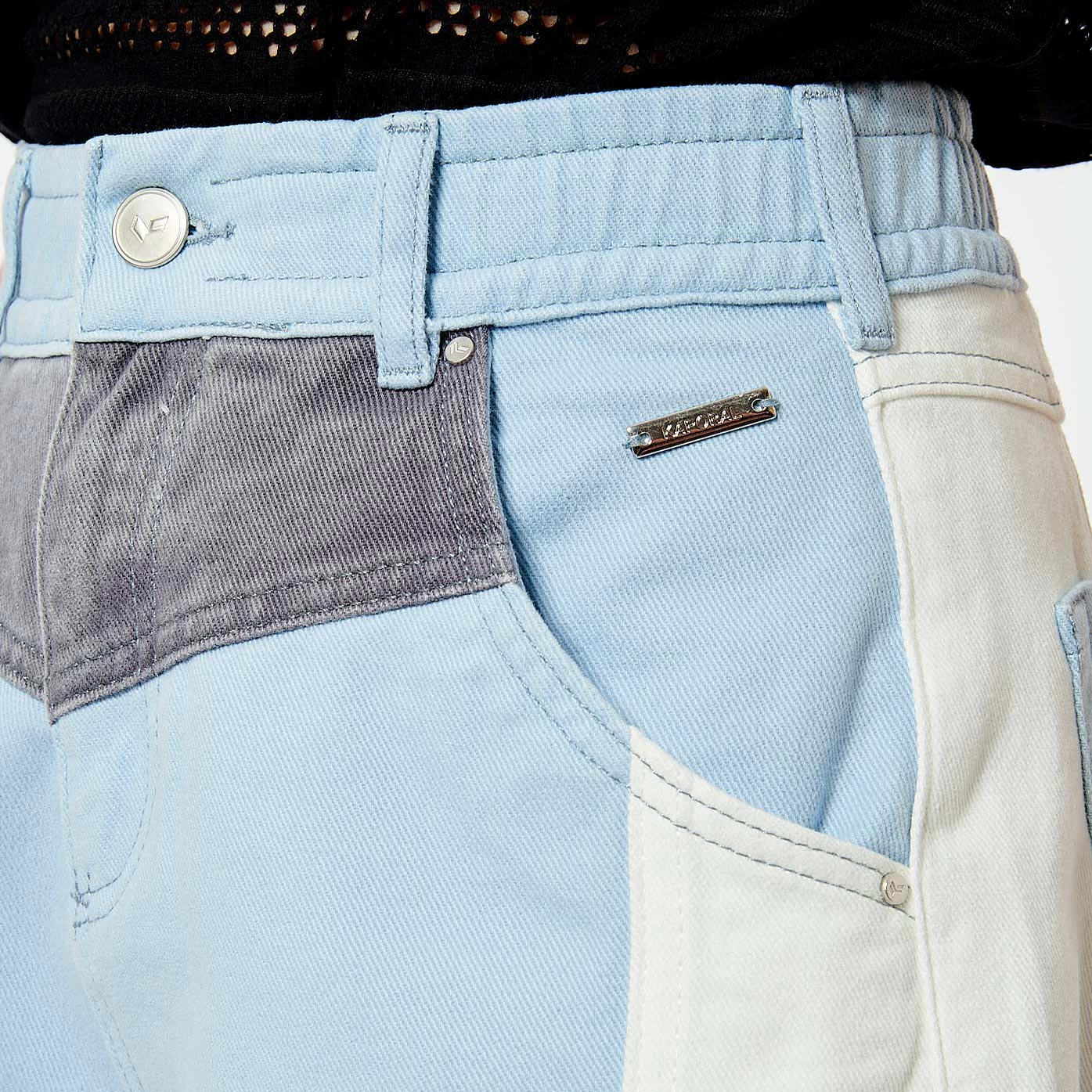 AMO    Short en jean femme 100% coton