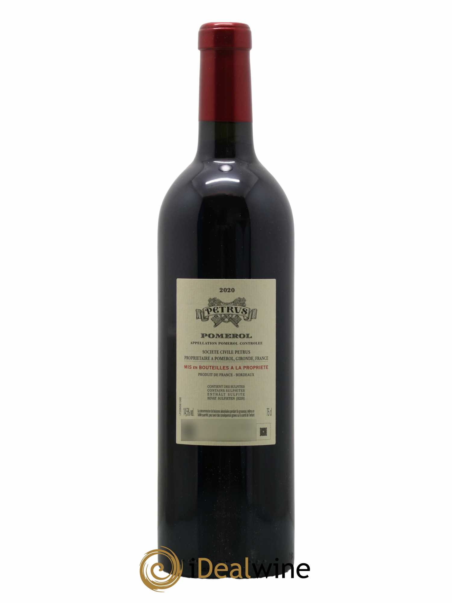 Petrus  2020 - Lot de 1 Bouteille