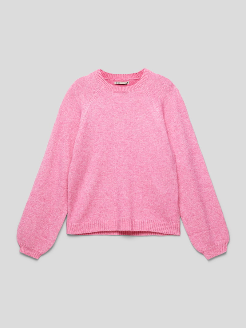 Strickpullover aus Viskose-Mix Modell 'KONLESLY KINGS' in pink