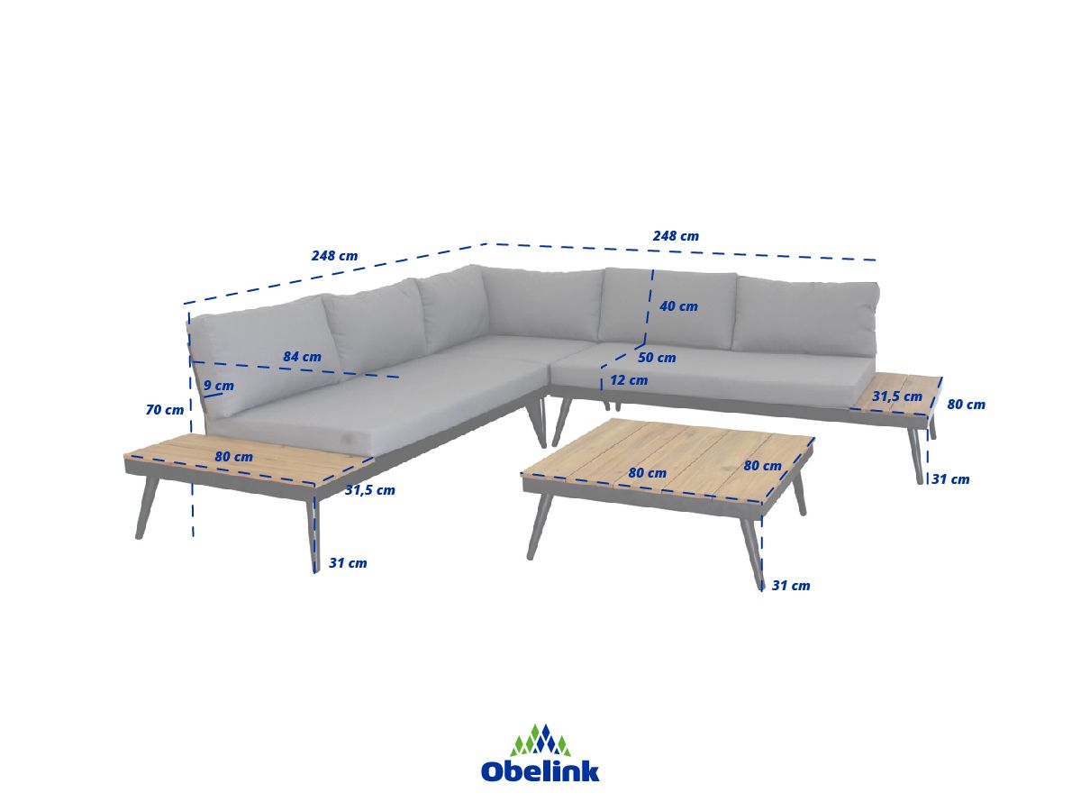 Outdoor Feelings Monza Loungeset