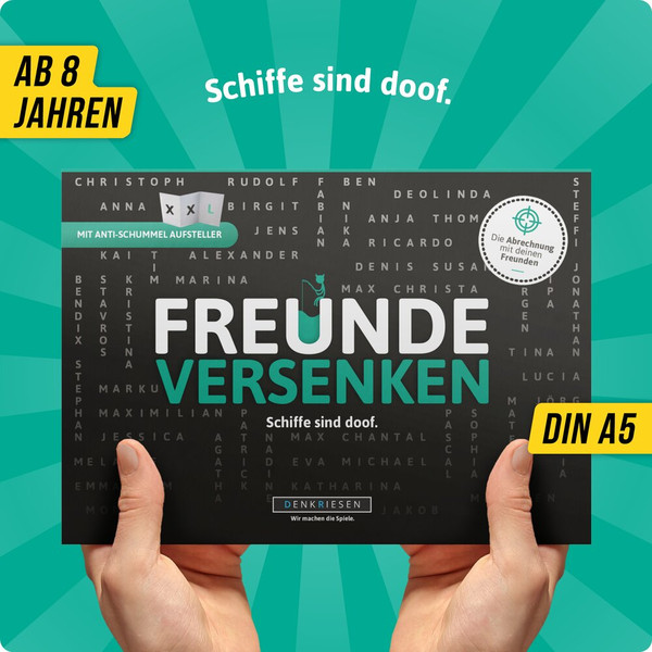 FREUNDE VERSENKEN - Reisespiel