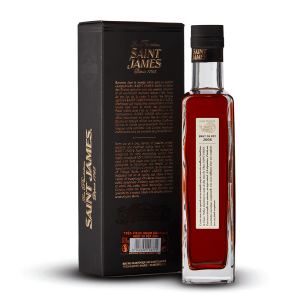 Saint James 2008 V and B Brut de Fût 62,1%