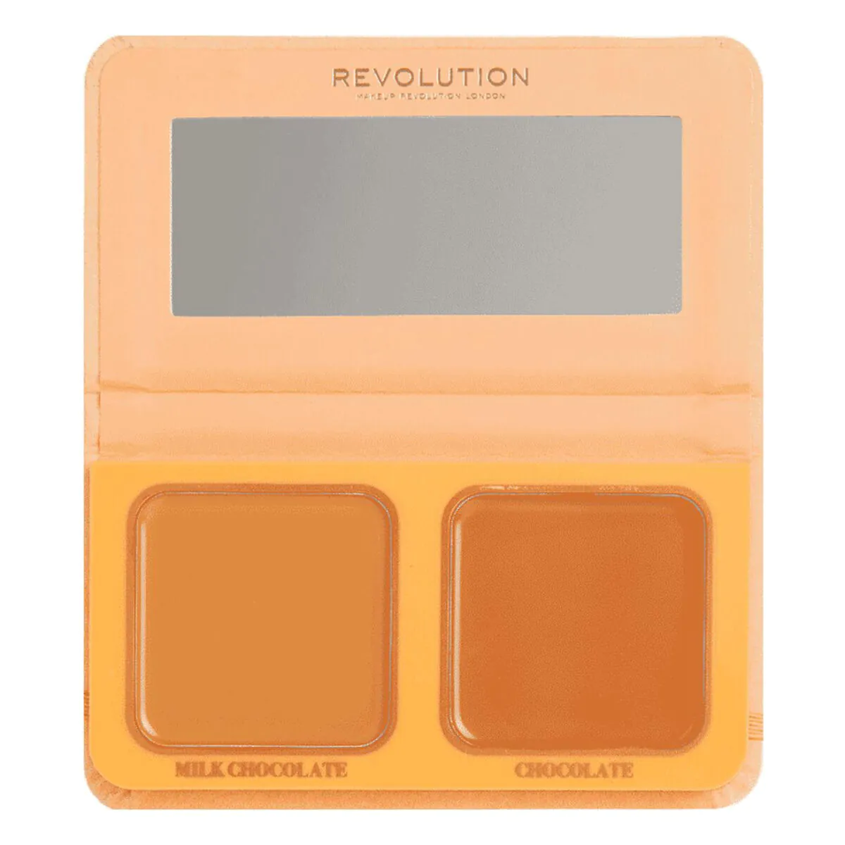 MAKEUP REVOLUTION x Maffashion кремасти бронзер дуо бронзер у кремастој боји Milky Chocolate Way 6 г