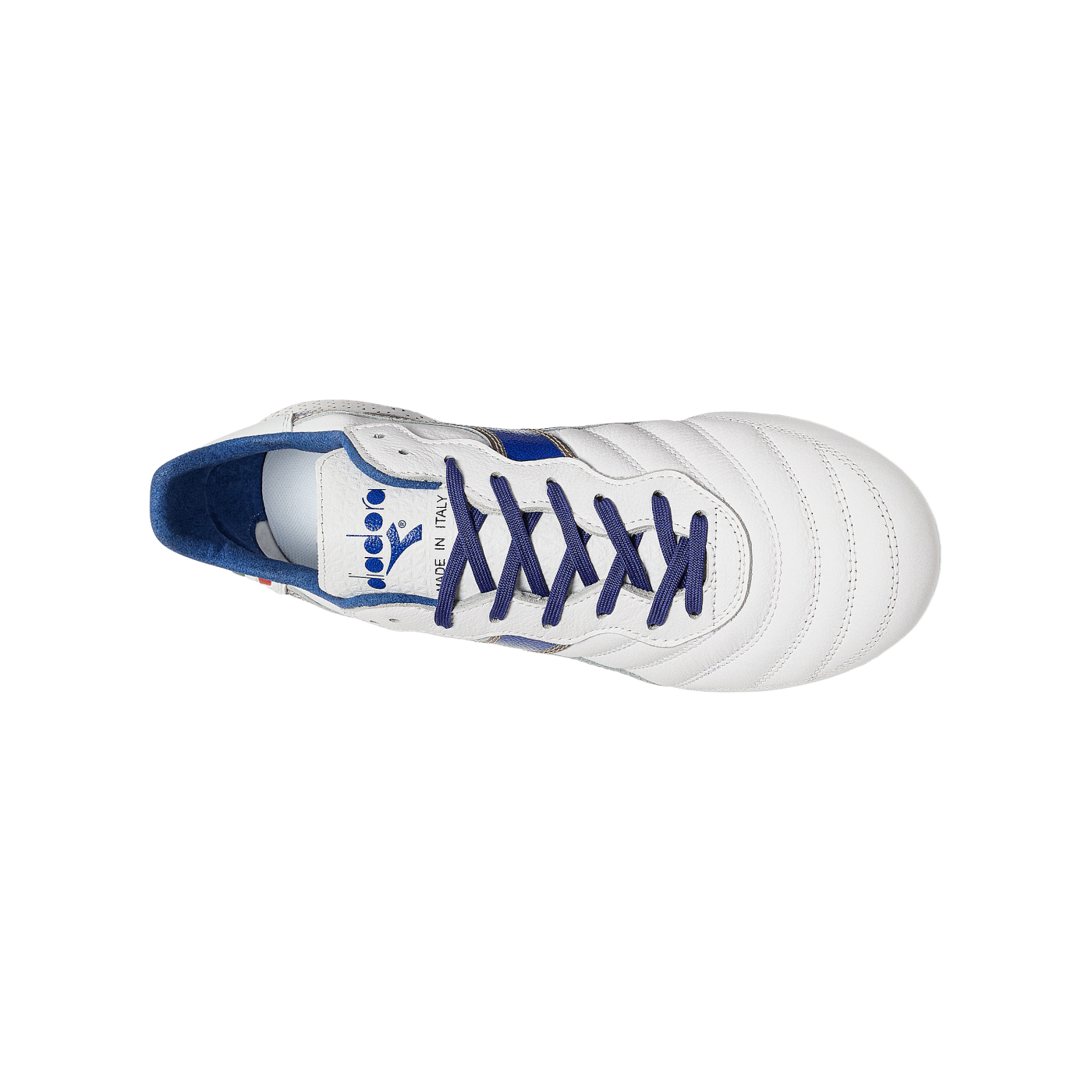 Diadora Brasil Made in Italy OG FG Weiss Blau Gold FD0953