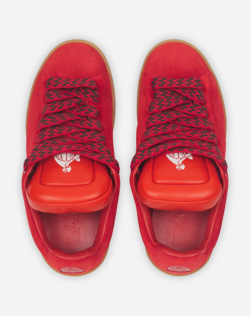 SNEAKERS HYPER CURB LANVIN X FUTURE EN CUIR ET SUEDE