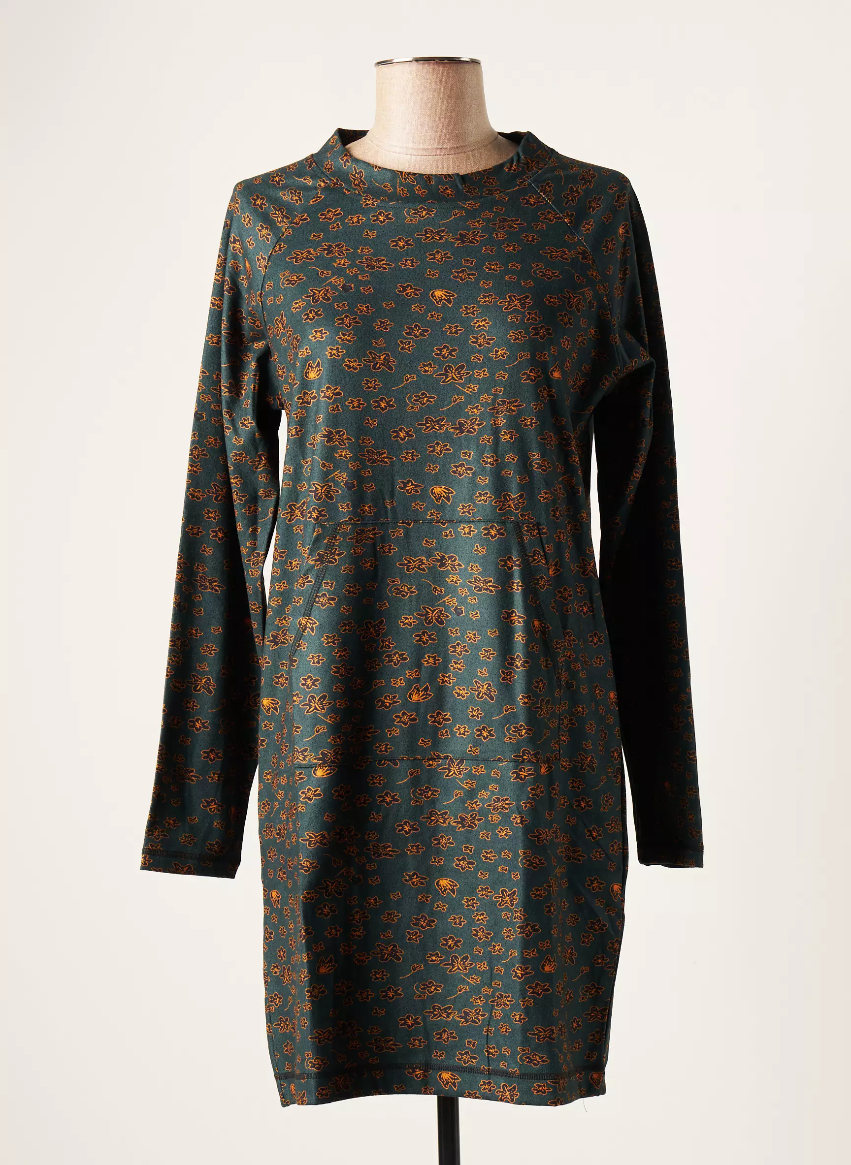 Coline Robes Courtes Femme couleur vert