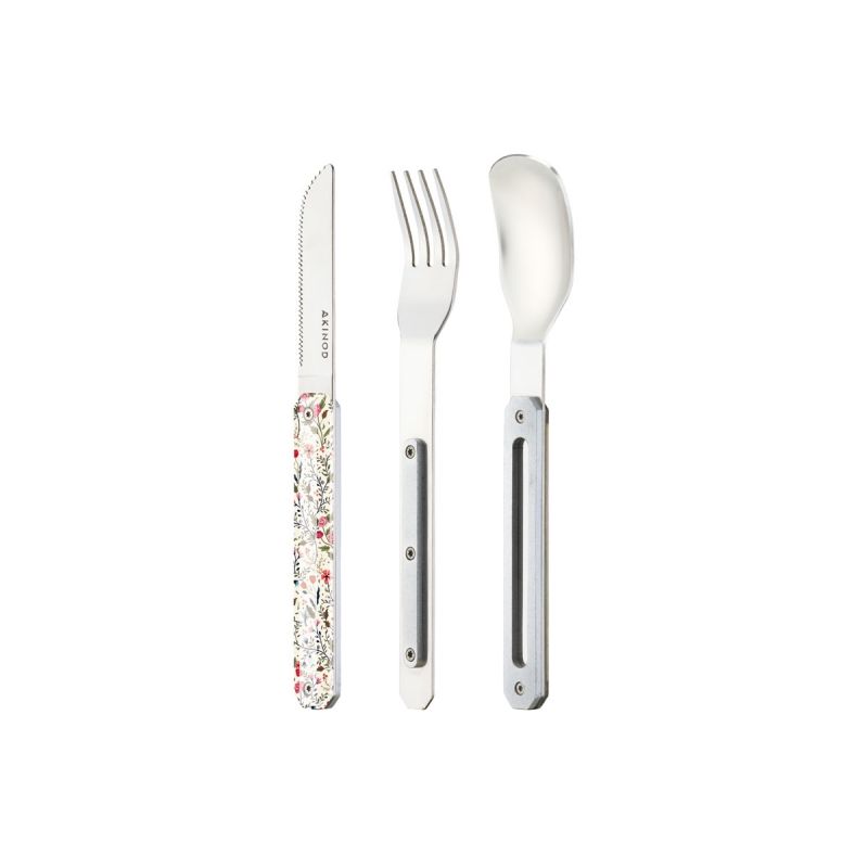 Akinod Magnetic Straight Cutlery 12H34 Mirror Champetre