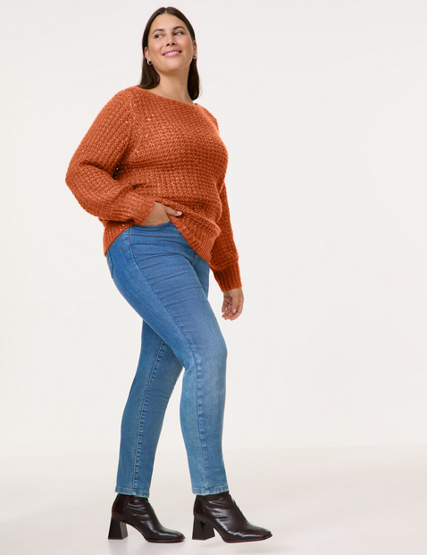 Pullover mit Pailletten-Zier