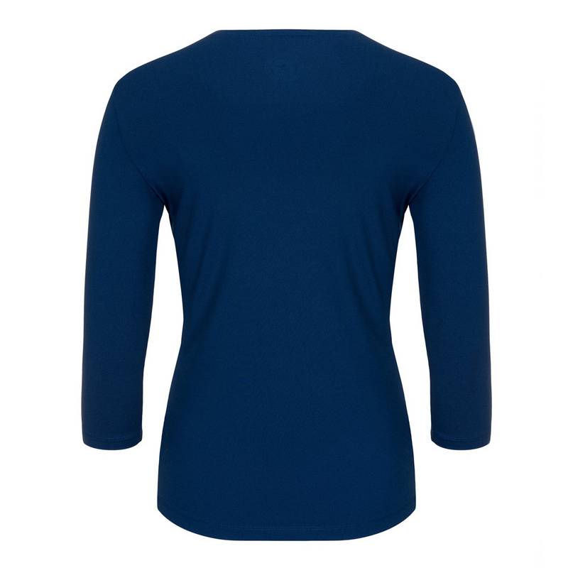 BIDI BADU Ariana Tech V-Neck Longsleeve Tennisshirt Damen