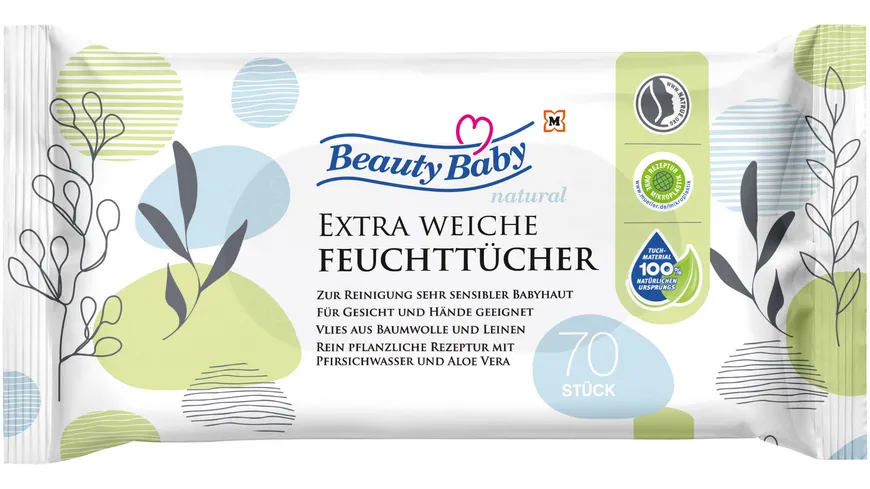 Beauty Baby natural Feuchttücher