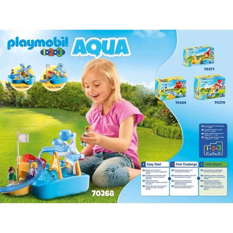 70268 Carrousel aquatique, Playmobil 1.2.3 Aqua