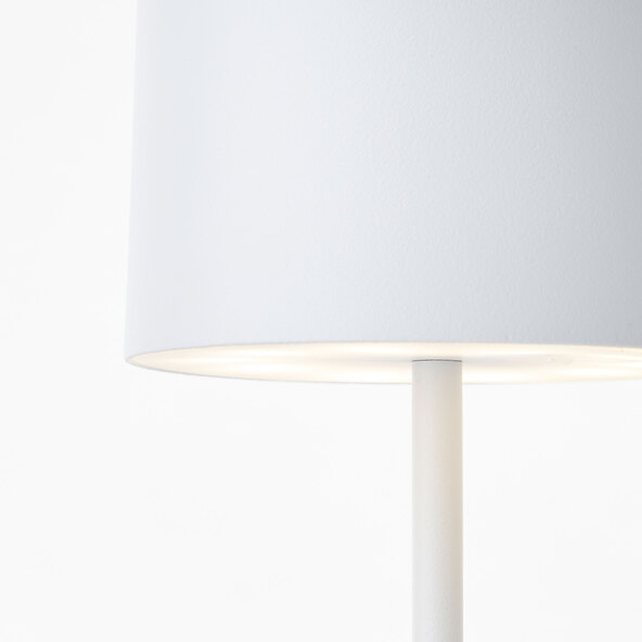 LED-Akku-Tischleuchte Helio, weiß