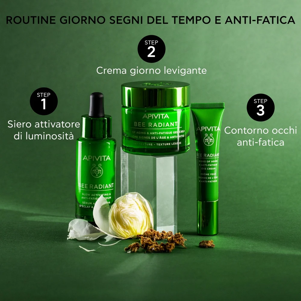 Sérum Facial Iluminador e Antifadiga Bee Radiant - Primeiros Sinais de Fadiga