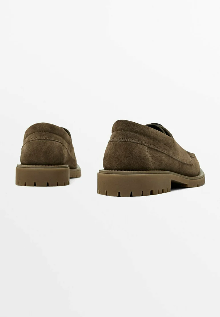 Massimo Dutti SPLIT - Zapatos elegantes con cordones