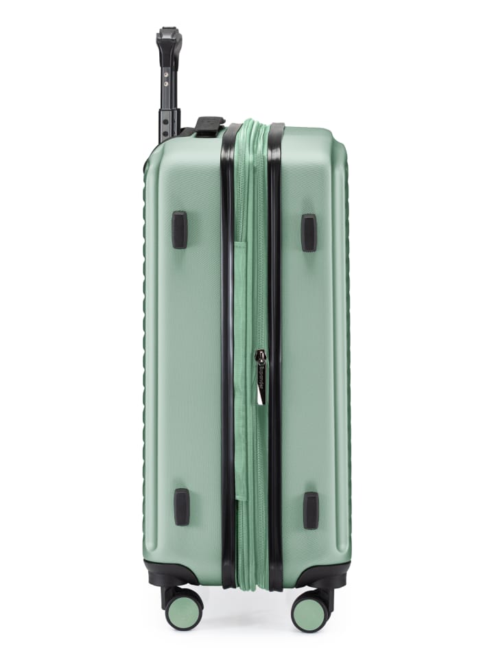 Hauptstadtkoffer Mitte - Handgepäck Bordgepäck-Trolley Koffer, TSA, in Mint günstig kaufen S