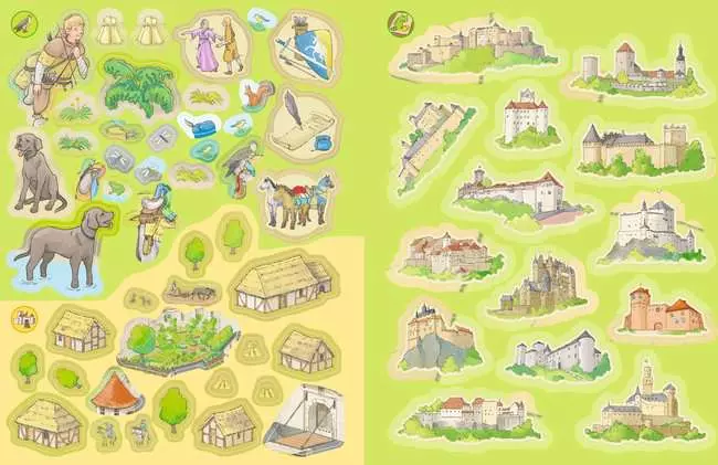 Ravensburger Wieso? Weshalb? Warum? Stickerheft: Ritter