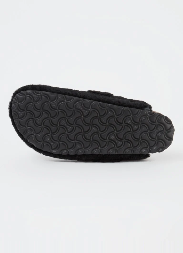 Mocasini Birkenstock Boston Teddy din lână