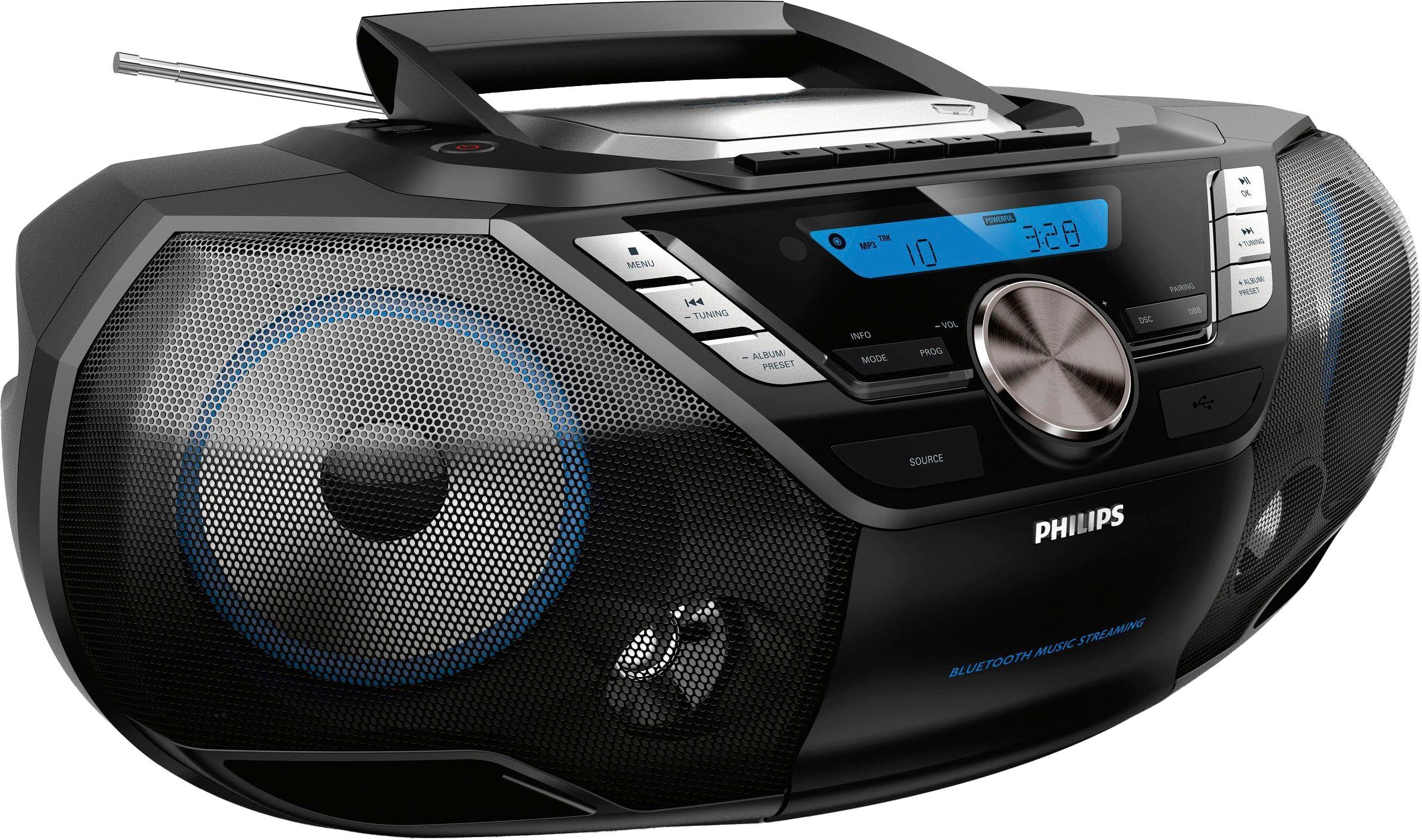 Philips AZB798T Radio (Digitalradio (DAB), FM-Tuner, 12 W)