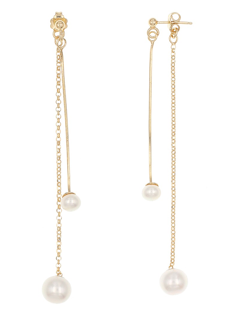 Casa Jewelry Mia gold-plated stud earrings