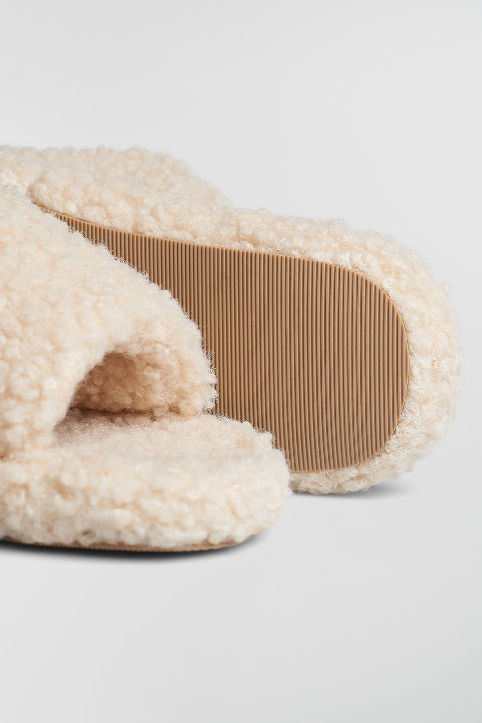 Stina fur slippers