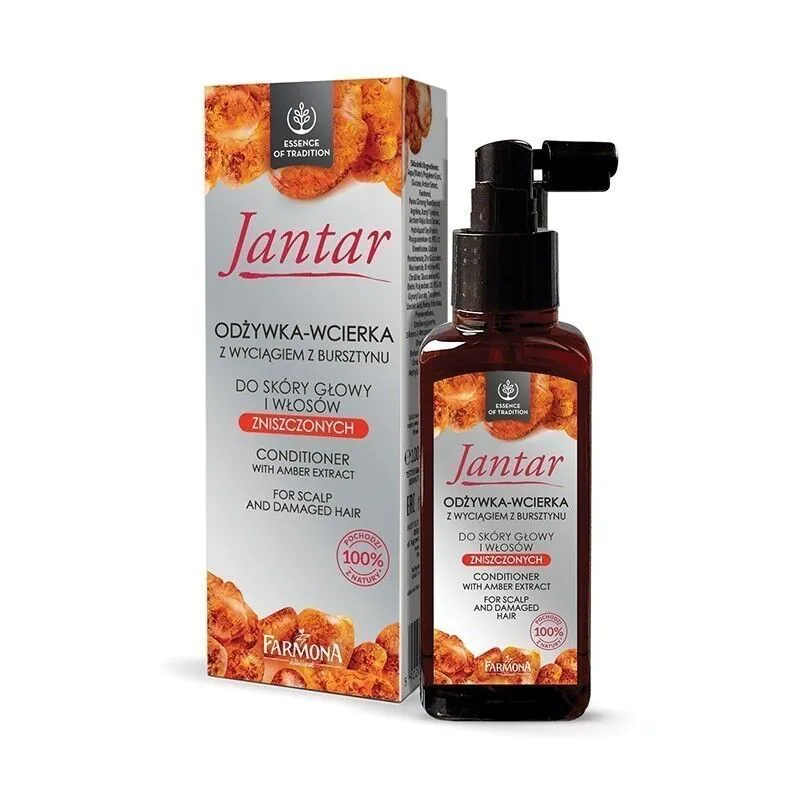 Jantar regenerator za kosu s ćilibarom