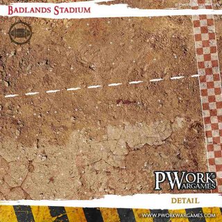 Neoprene Mat: Badlands Stadium 2,4` × 3' (73x92cm)
