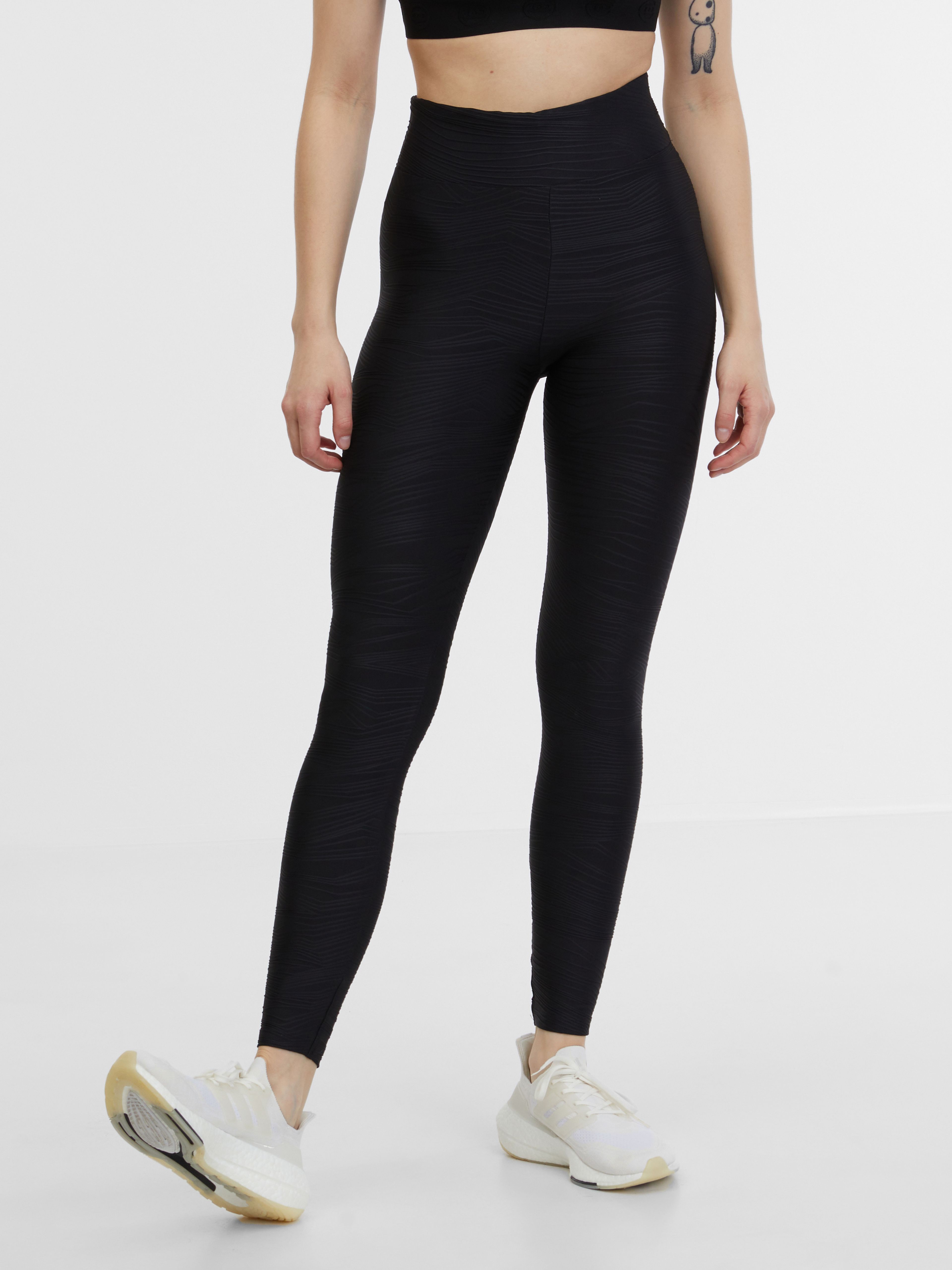 Schwarze Damen-Sport-Leggings ORSAY