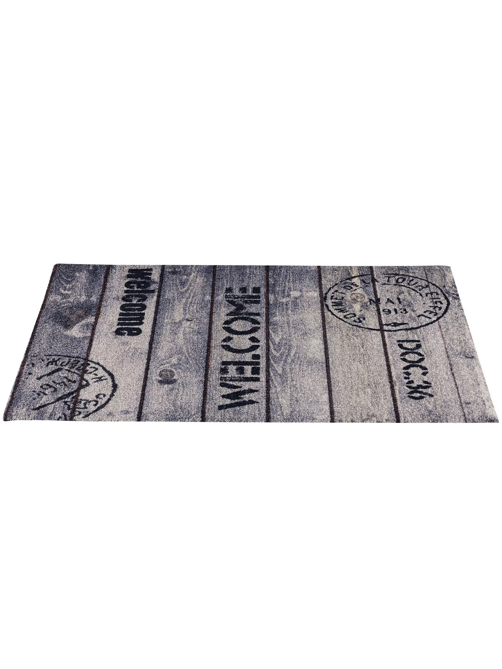 Vintage Wood Fußmatte, Brown