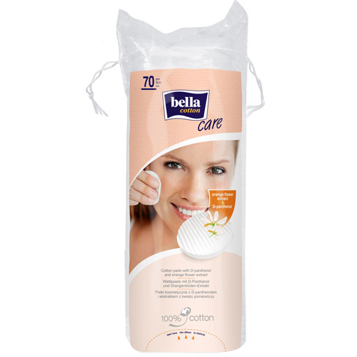 BELLA Wattepads D-Panthenol Orangenblütenextrakt  70 St