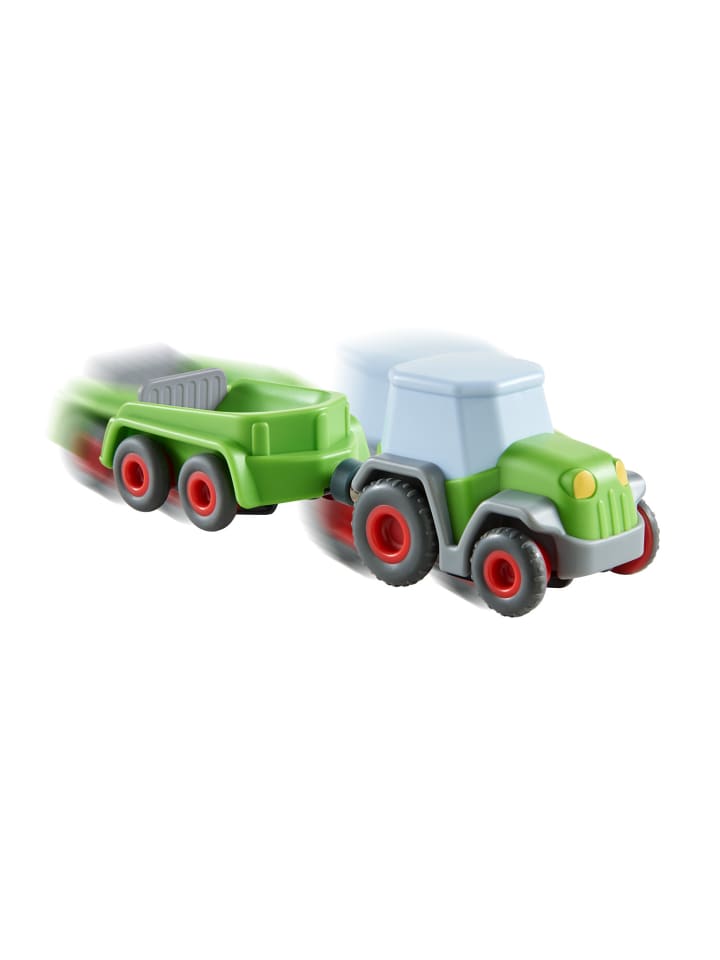 Haba Kugelbahn Kullerbü und Erweiterungen in Traktor mit Anhänger günstig kaufen onesize