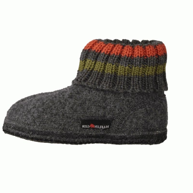 HAFLINGER Hausschuhe grau Paul