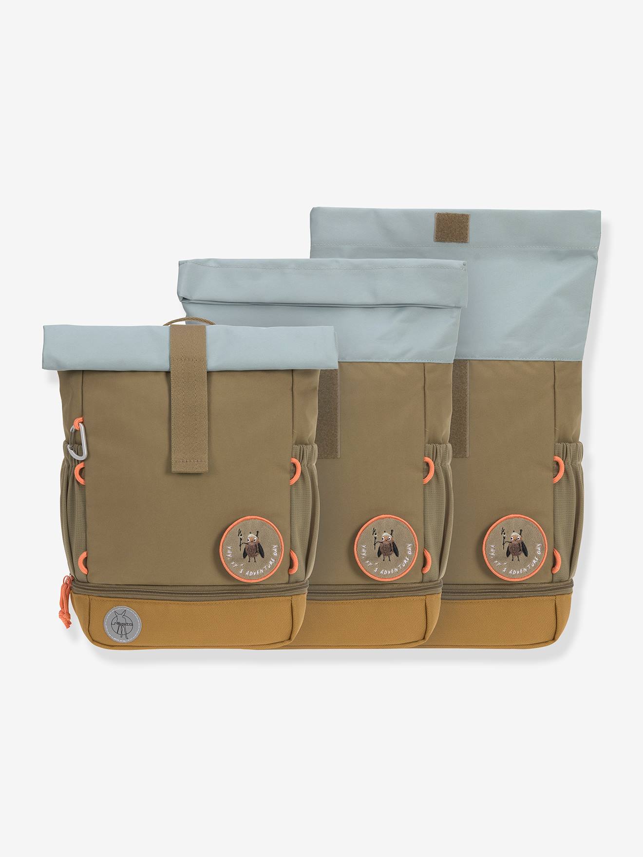 Lässig Kinder Rolltop-Rucksack NATURE LÄSSIG - grün
