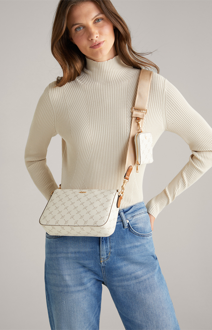 Schultertasche Cortina Jasmina in Offwhite