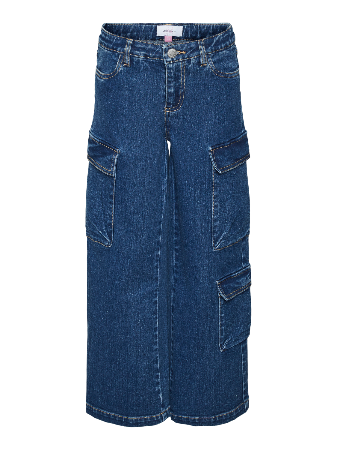 VMDAISY Hohe Taille Weiter Beinschnitt Jeans