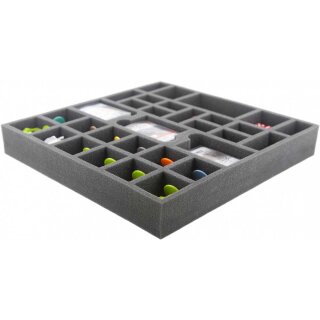41mm Schaumstoffeinlage für Zombicide Toxic City Mall