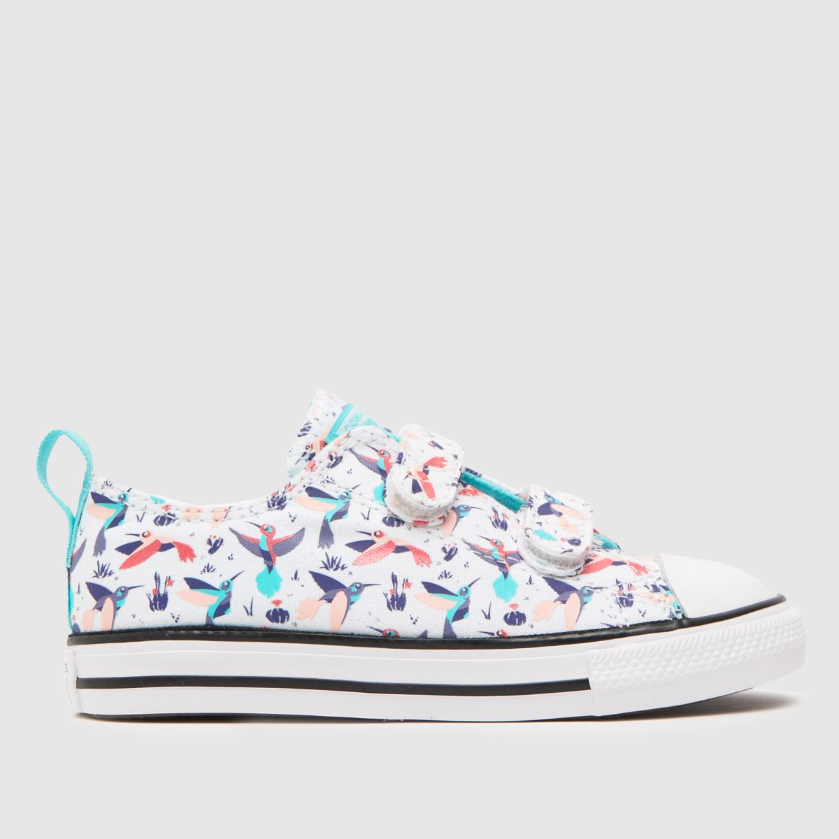 Converse multifärgade all star lo 2v flickor småbarnsskor