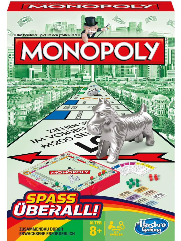 Hasbro Monopoly Kompakt in ab 8 Jahre günstig kaufen onesize