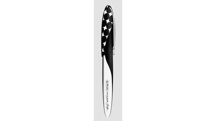 herlitz Füllhalter my.pen style Just Black in Folienbox Feder A