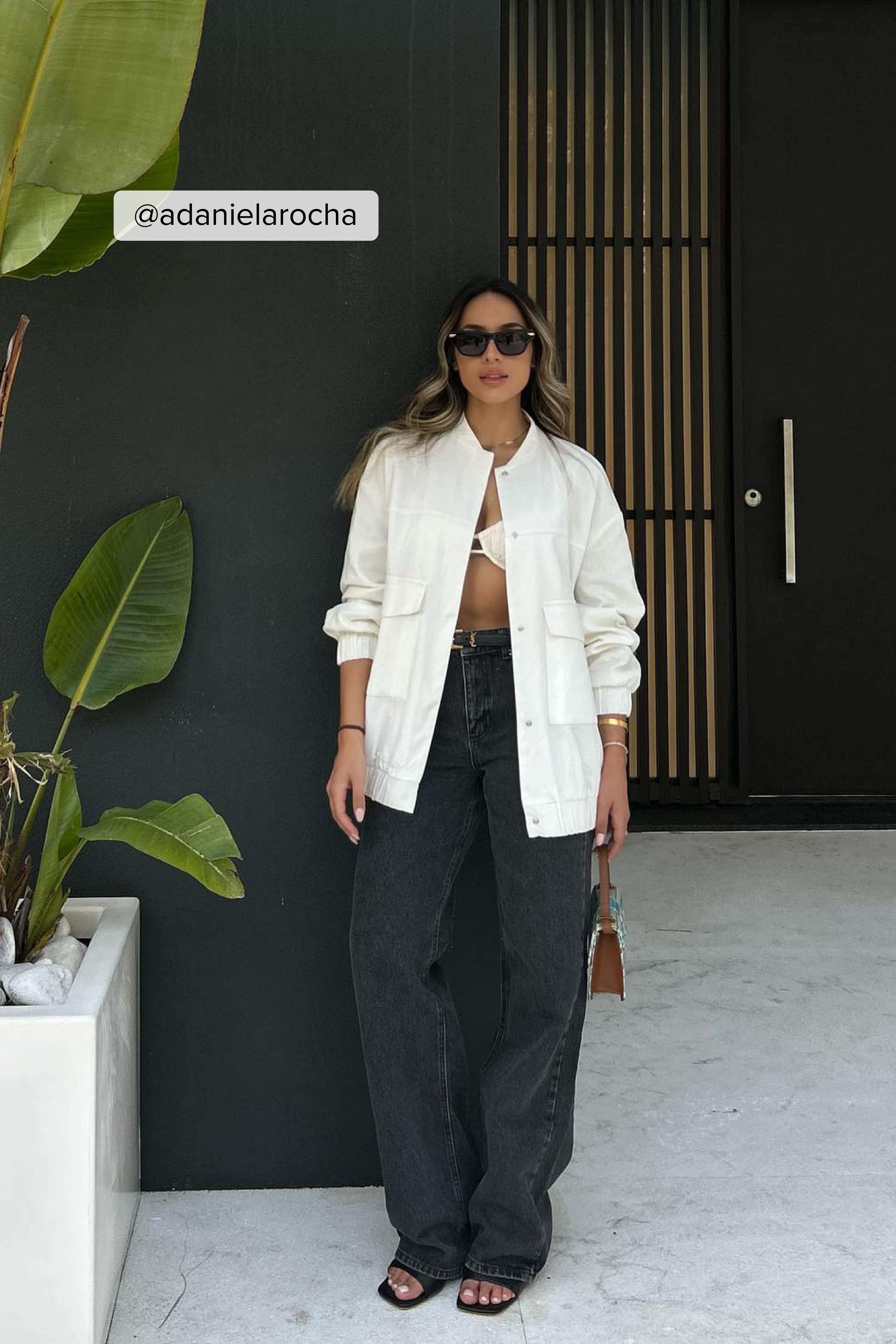 Lockere Jeans mit mittlerer Taille